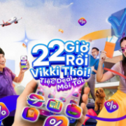Đại tiệc khuyến mãi hot nhất từ 22h mỗi tối chỉ có trên app Vikki