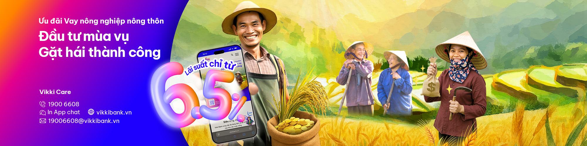Ưu đãi Vay nông nghiệp nông thôn