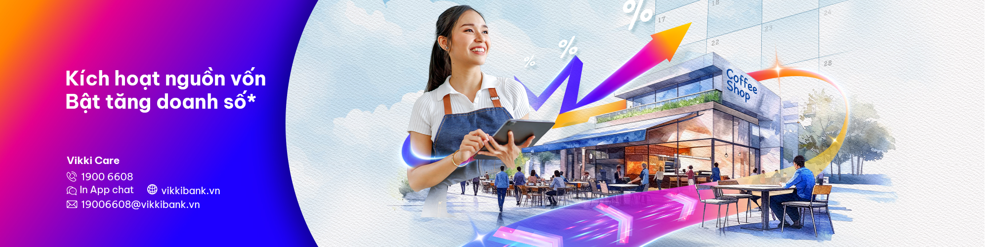 Kích hoạt nguồn vốn Bật tăng doanh số