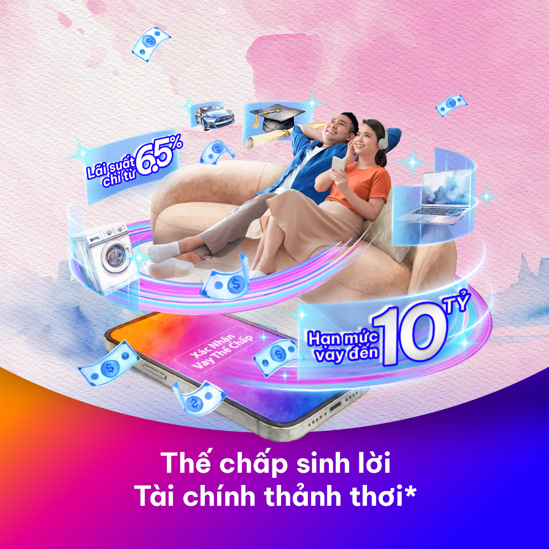 Thế chấp sinh lời tài chính thảnh thơi