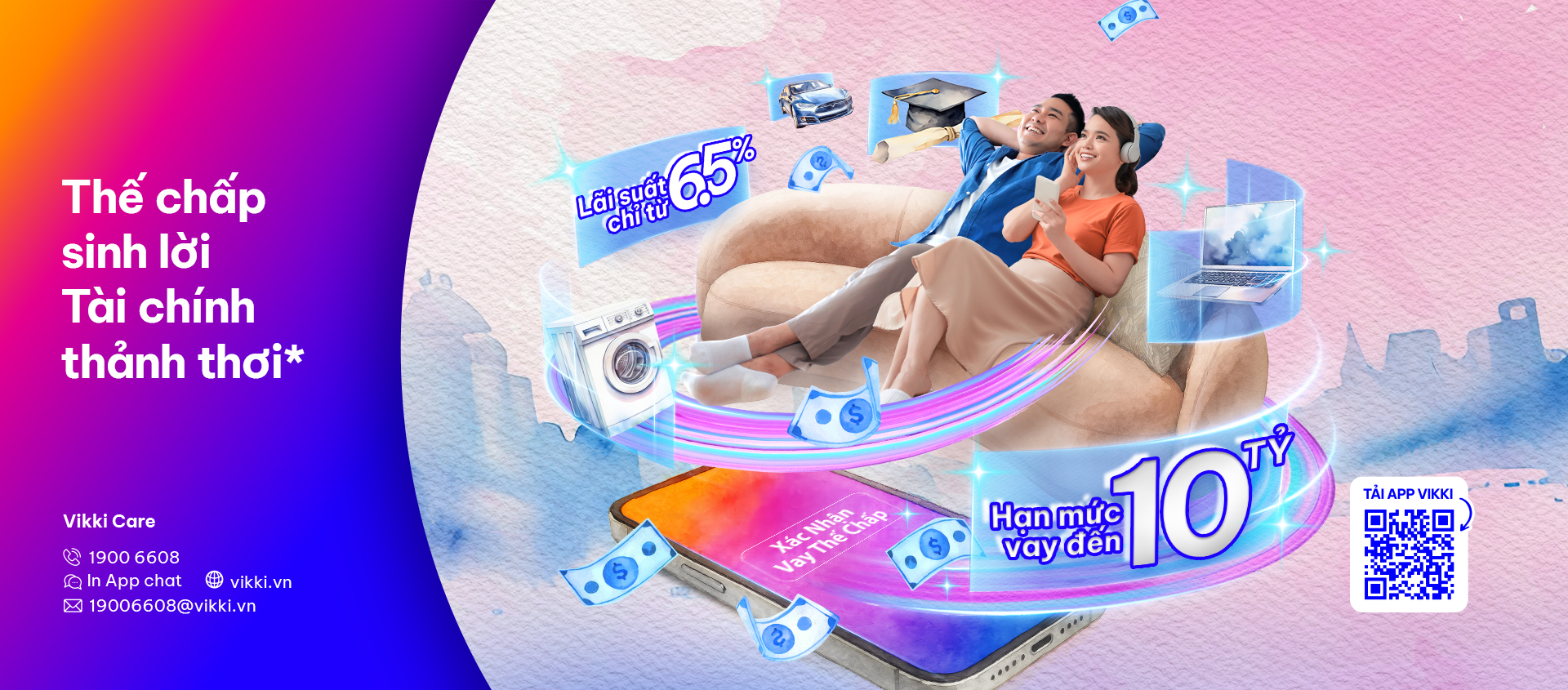 Thế chấp sinh lời tài chính thảnh thơi
