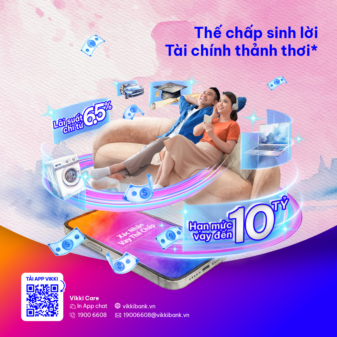 Thế chấp sinh lời tài chính thảnh thơi