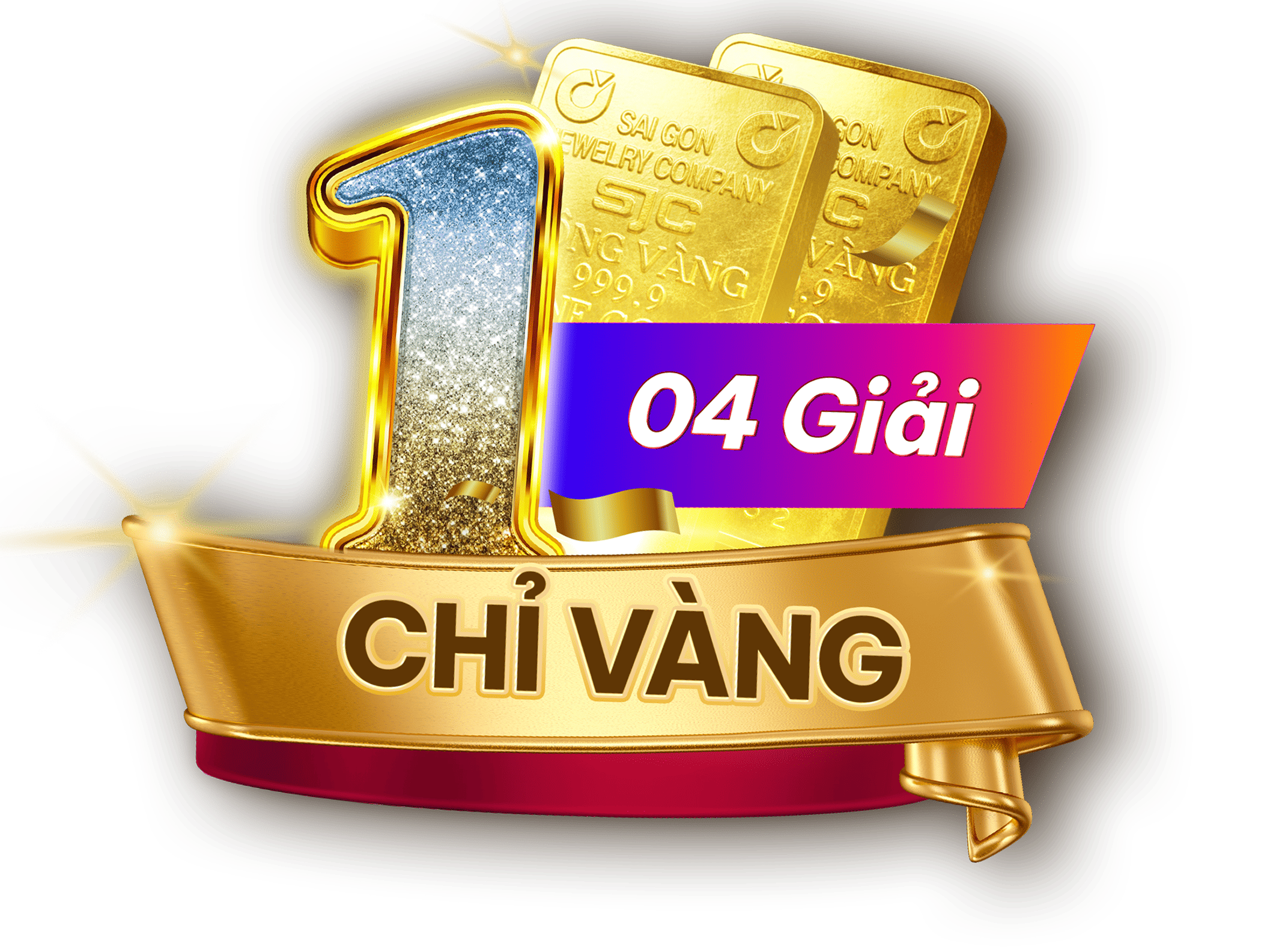 04 Giải | 1 CHỈ VÀNG SJC 999.9
