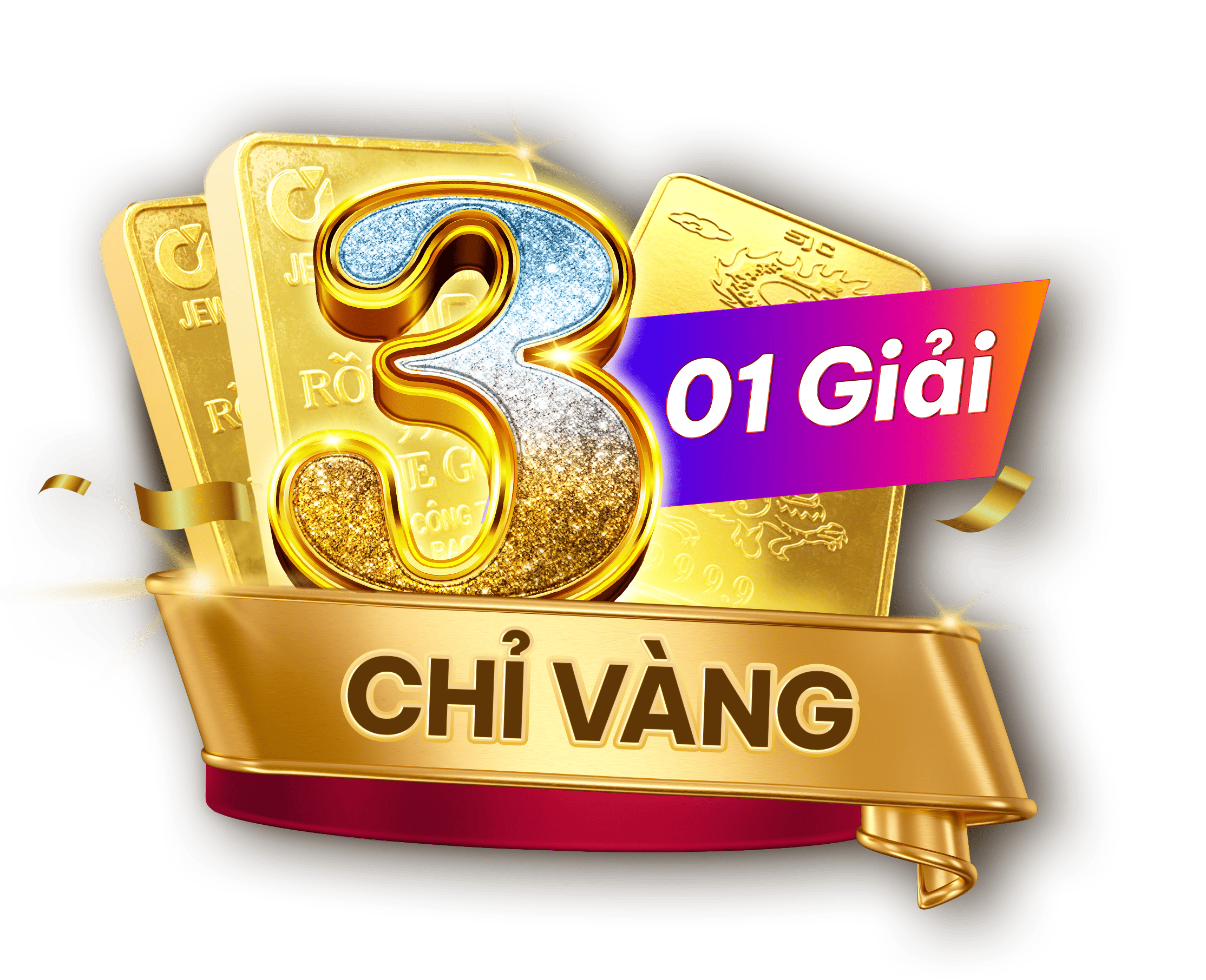 01 Giải | 3 CHỈ VÀNG SJC 999.9