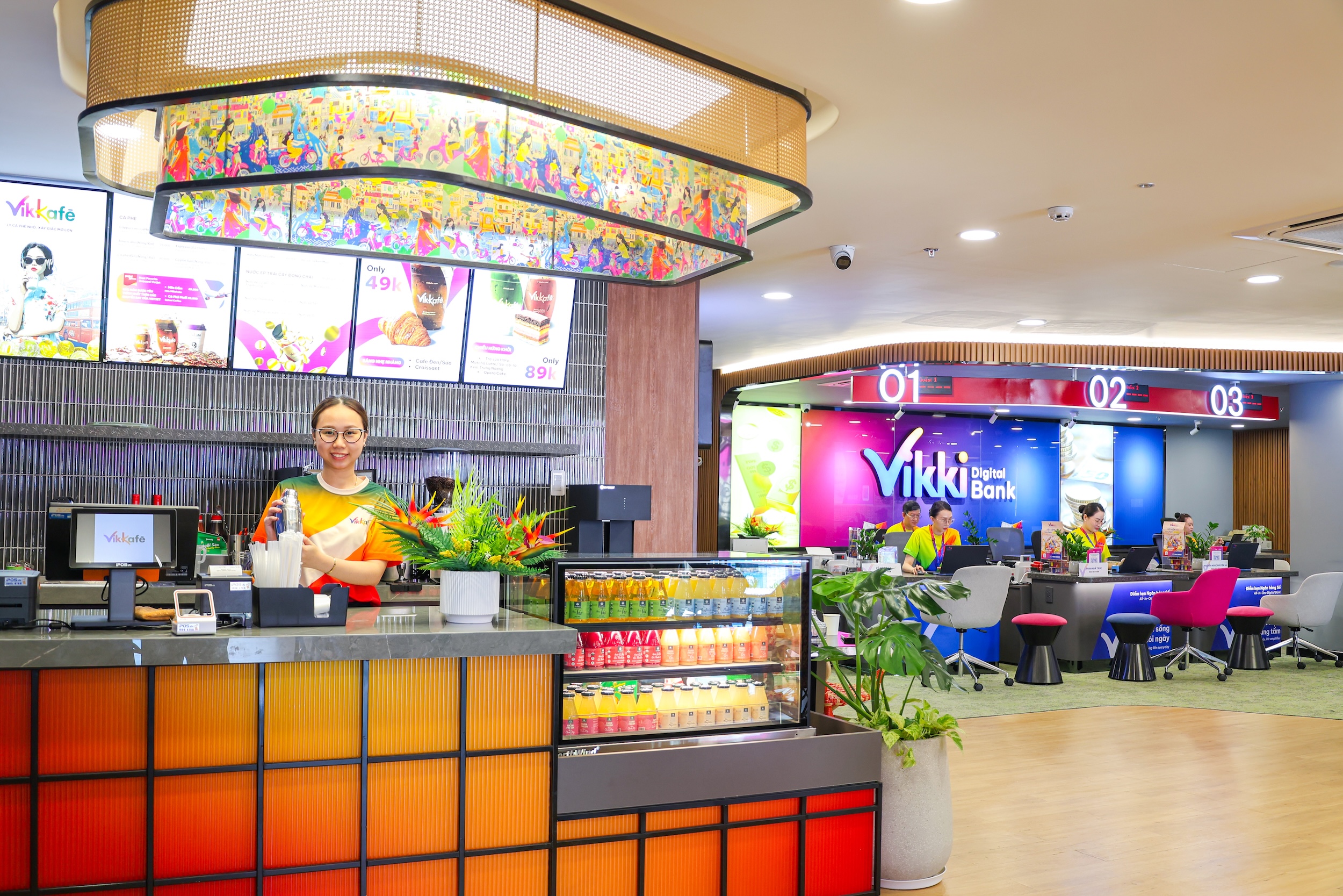 Cafe in Bank