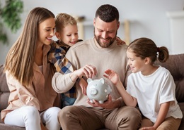 gửi tiết kiệm cho gia đình