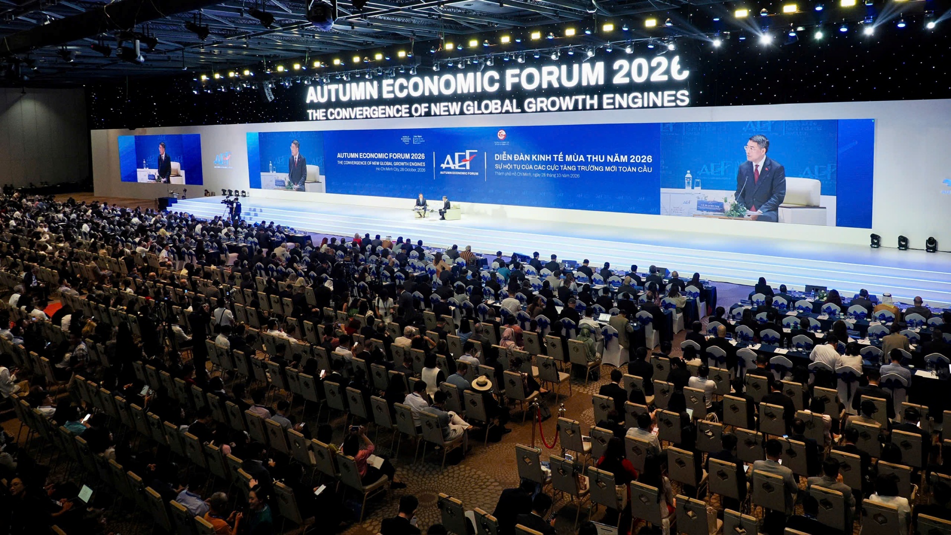 Toàn cảnh phiên toàn thể cấp cao AEF 2026