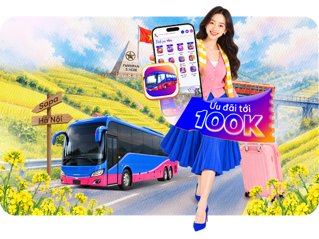 Ưu đãi khi đặt vé trên app vikki