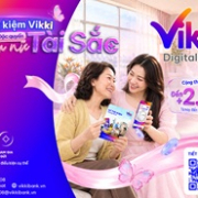 vikki cộng thêm 2.7% lãi suất tiết kiệm cho phái đẹp