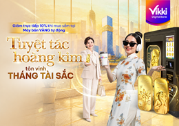 Vikki Digital Bank bắt tay Puregold.sg giảm 10% cho khách hàng sắm vàng