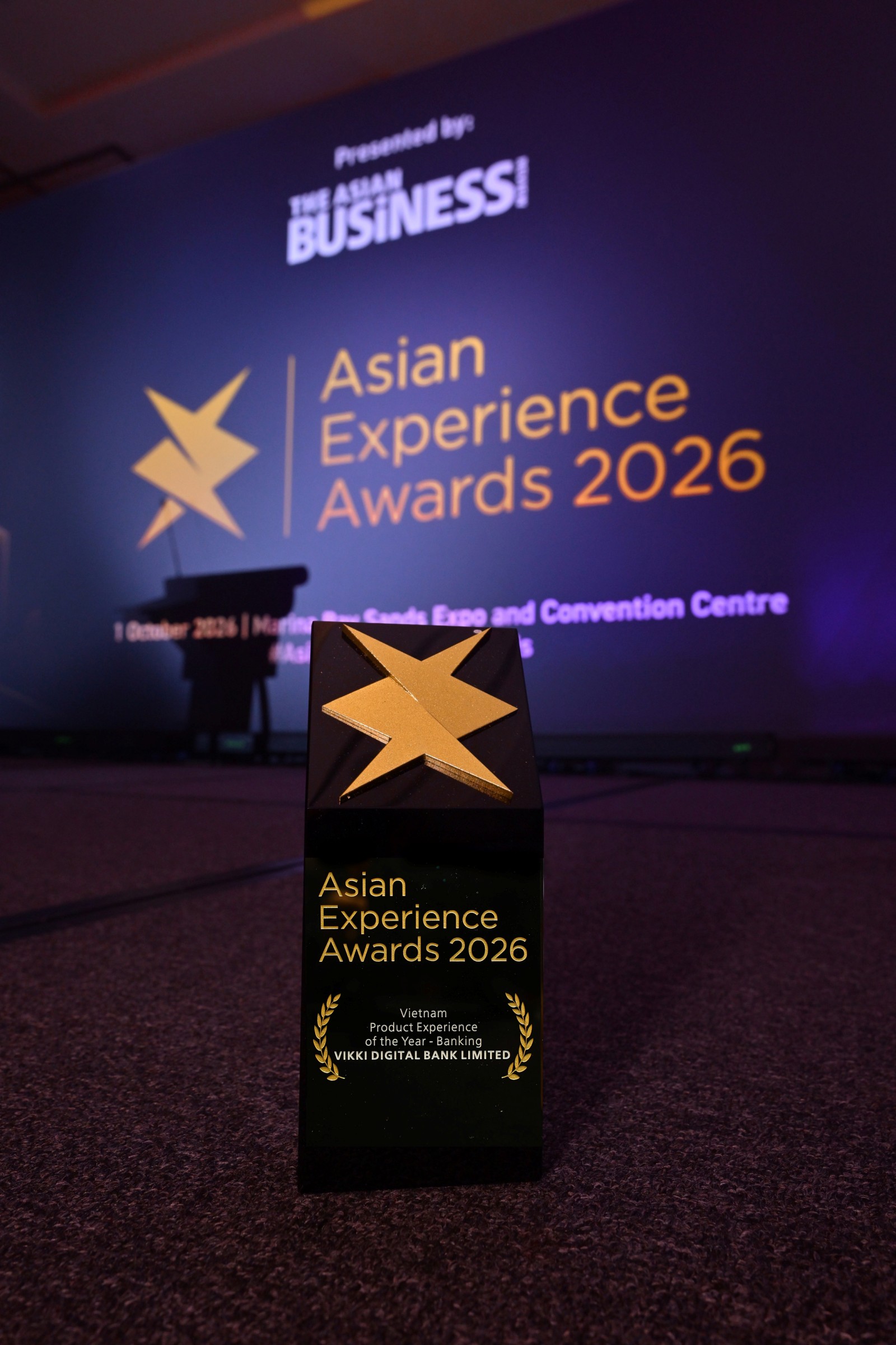 Vikki Digital Bank xuất sắc giành chiến thắng trong Asian Experience Awards 2026 với thẻ VikkiONE Connect